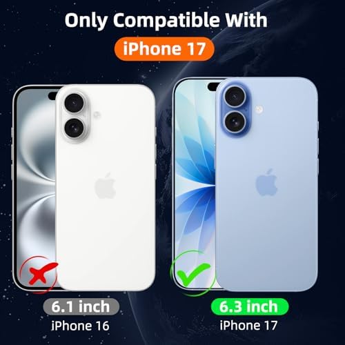  Phoona Shockproof Anti-Scratch Magnetic Cover per iPhone 17 - Protezione Militare con Magsafe
| Phoona Shockproof Anti-