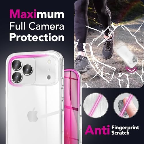  NALIA AirFlex compatibile con iPhone 17 Pro, TPU resistente, trasparente e antiambriggiamente
| NALIA AirFlex per iPhon